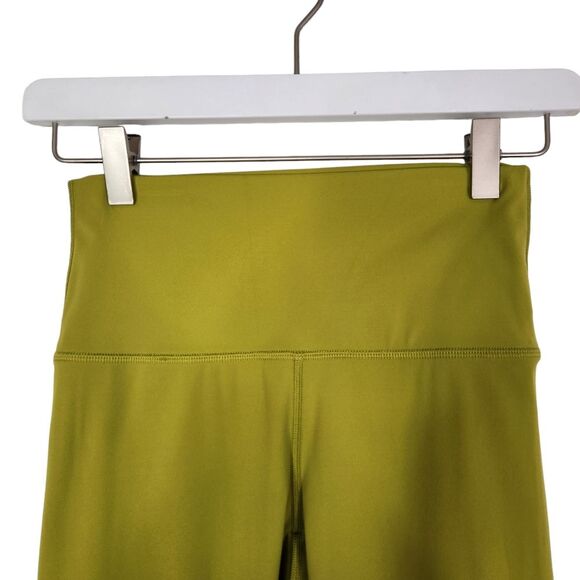 ZYIA Pants Womens 2 Chartreuse Green Pistachio Luxe 7/8 24" Active Leggings - Picture 4 of 10